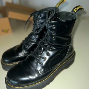 MENS Black Leather Dr. Martens, JADON size 11